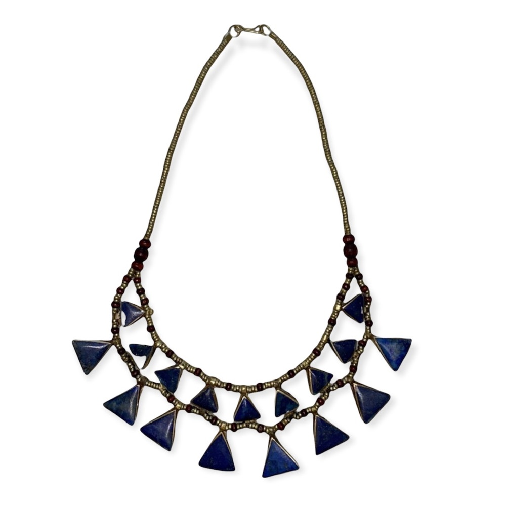 Lapis Lazuli Collar Necklace